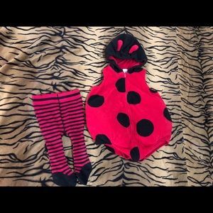 Ladybug costume size 6-9M